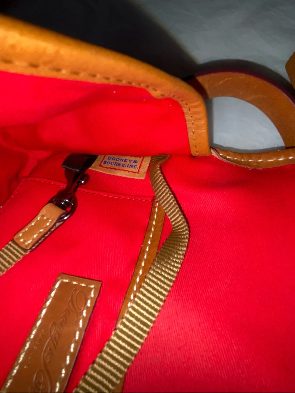 Classic vintage  nylon canvas  Crossbody Bag by Dooney & Bourke